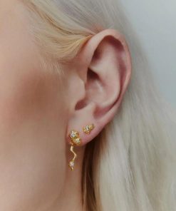 Kvinde Maria Black Smykker | Aster Ear Stud