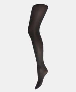 Kvinde Sneaky Fox Stromper | Micro 40 Denier Pantyhose Black