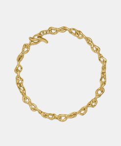 Kvinde Maria Black Smykker | Juno Bracelet Gold