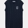 Mand BLS Hafnia Strik | Knit Vest Navy