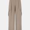 Kvinde Stine Goya Bukser | Olani Pants Taupe Grey