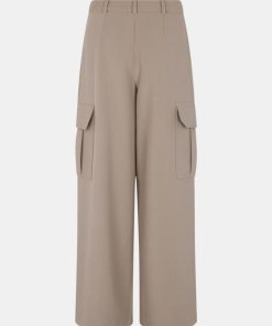 Kvinde Stine Goya Bukser | Olani Pants Taupe Grey