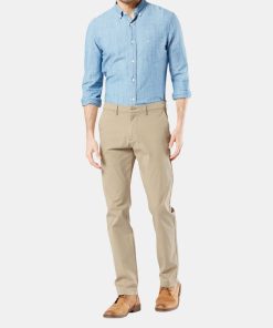 Mand Dockers Bukser | Smart 360 Flex Pants Khaki Beige