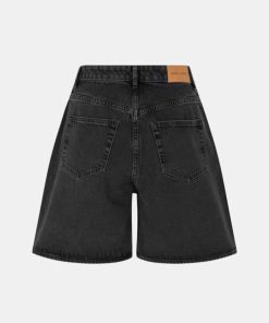 Kvinde Samsøe Samsøe Shorts | Shelly Shorts Black Dust