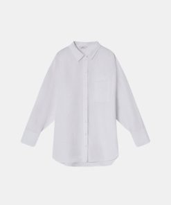 Kvinde Envii Skjorter | Ensplit Shirt Bright White