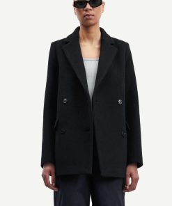 Kvinde Samsøe Samsøe Jakker | Falcon Jacket Black