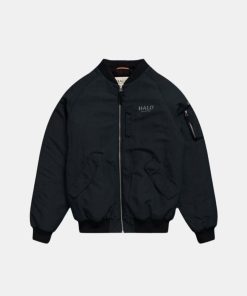 Mand HALO Jakker | Cordura Bomber Jacket Black