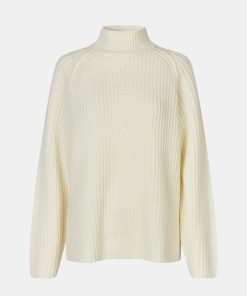 Kvinde Envii Strik | Enride Knit T-N Gardenia