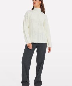 Kvinde Envii Strik | Enride Knit T-N Gardenia