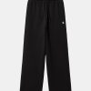 Kvinde Carhartt WIP Bukser | W Casey Sweatpants Black