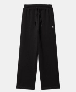 Kvinde Carhartt WIP Bukser | W Casey Sweatpants Black