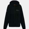 Kvinde HALO Jakker | Hooded Fleece Jacket Black 2001 Black