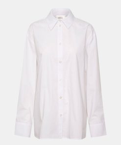 Kvinde Gestuz Skjorter | Viani Shirt Bright White