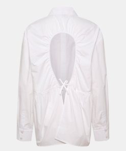 Kvinde Gestuz Skjorter | Viani Shirt Bright White