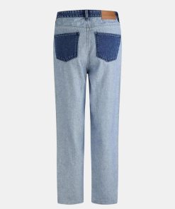 Kvinde Blanche Bukser | Avelon Jeans Midblue