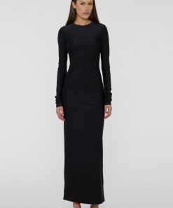 Kvinde ROTATE Kjoler | Firm Dress Black