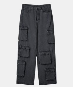 Kvinde H2OFagerholt Jeans | Gad Jeans Washed Black