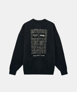 Mand HALO Sweatshirts | Jeep Boxy Graphic Sweatshirt