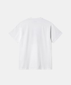 Mand Carhartt WIP T-Shirts | Cheap Thrills Tee White