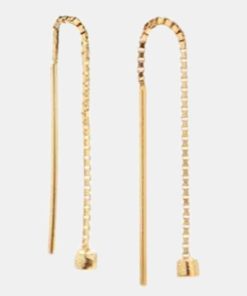 Kvinde Pico Smykker | Crystal Chain Earrings